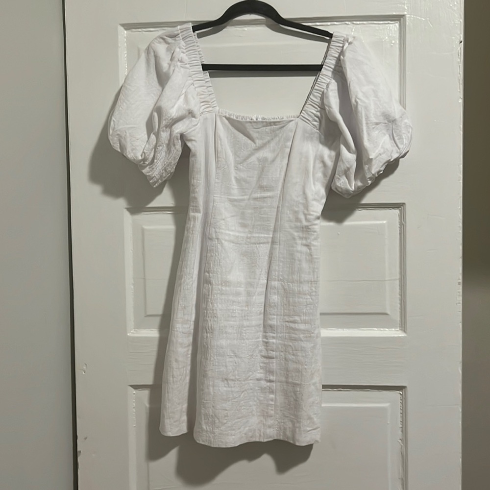 Petal and Pup White Mini dress worn once